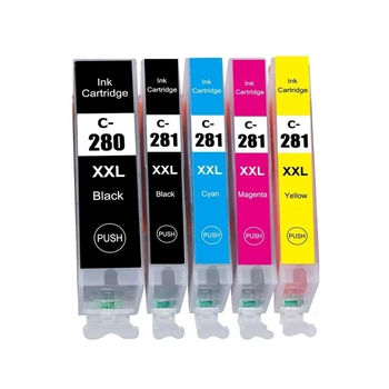 

Compatible Ink Cartridges PGI-280 CLI-281 280XXL 281XXL for Canon 280 281 PGI-280XXL CLI-281XXL use with Pixma TR8520 TS8220 TS