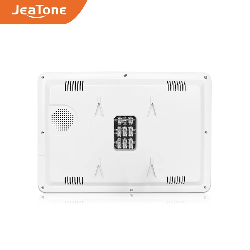 Видеодомофон JeaTone с цветным TFT монитором 10 дюймов ИК камера ночного видения
