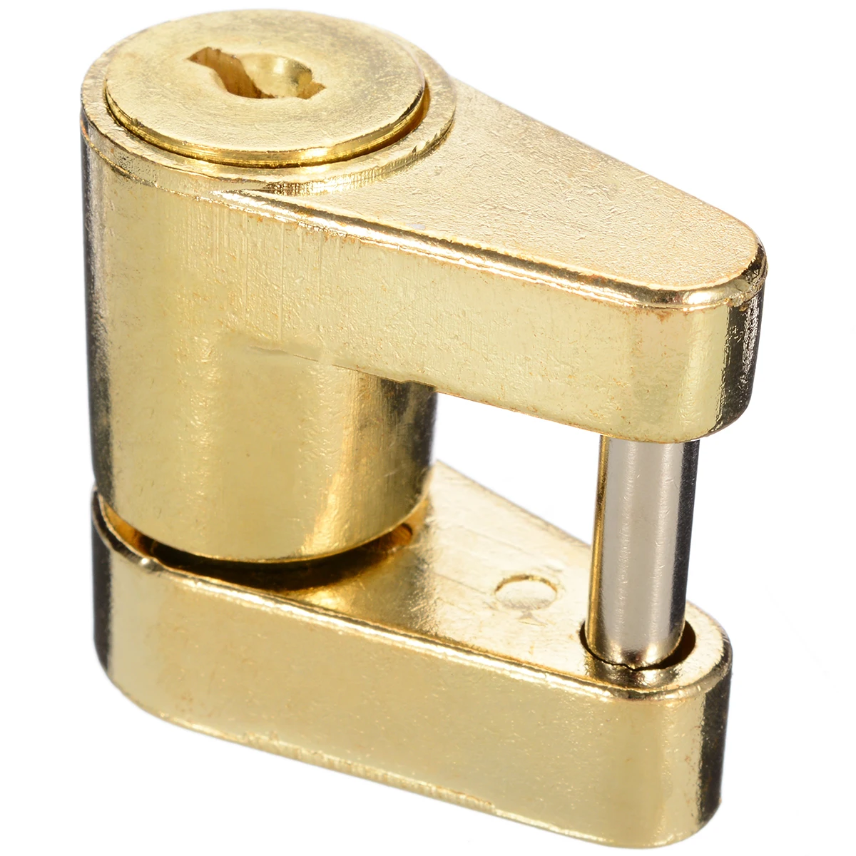 Mayitr 1set Trailer Coupler Padlock Solid Brass Trailer Locks For Hitch Security Protector Theft Protection Tool