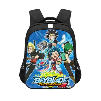 

Cartoon Beyblade Burst Backpack Printed Teenager Girls Boys School Bag students book Bag schoolbag mochila infantil for children
