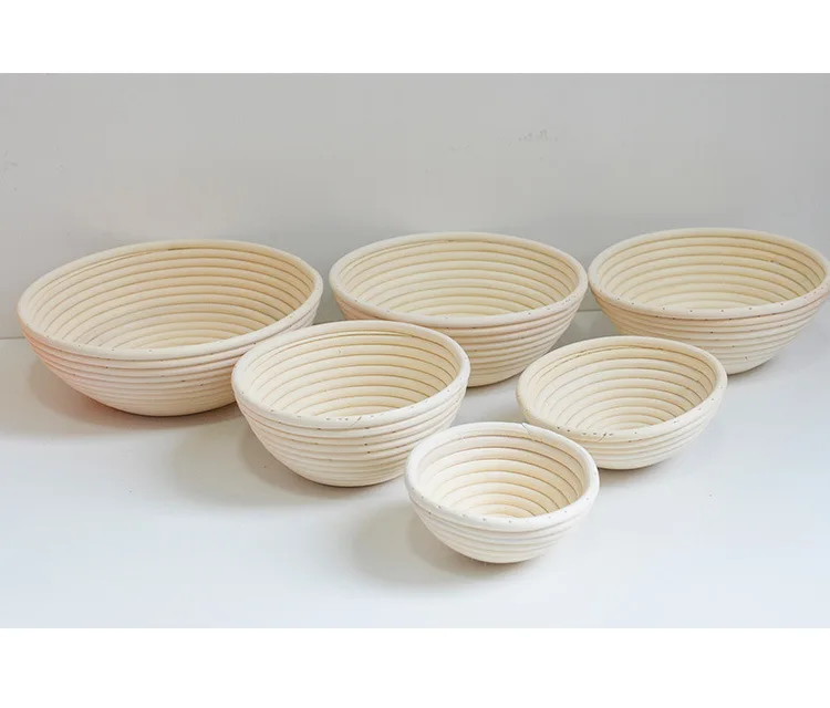 Bread Basket Fermented Basket Bread for Making Props Indonesia Rattan Basket Fermentation for Basket Currently Available Wholesa