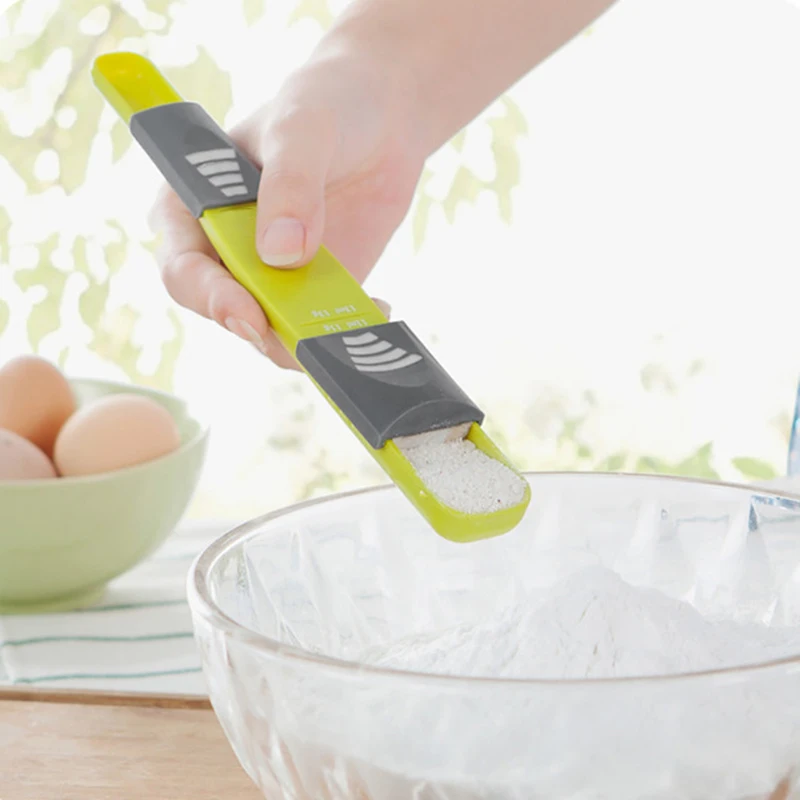 Novel Kitchen Measuring Spoon Adjustable Multifunctional Tools Kitchen Scales Accessories Shipping
