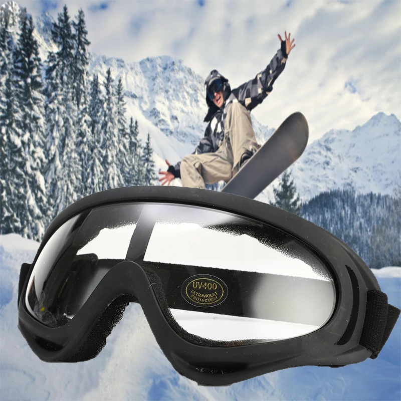 UV protection outdoor skis goggles windproof ski glasses protective glasses glasses dustproof riding safety sports accessories
