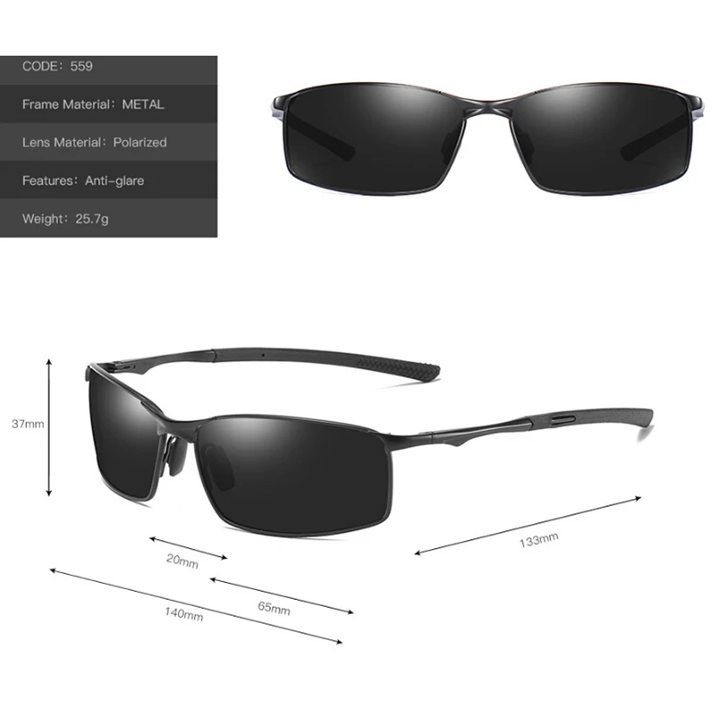 Mens Polarized Sunglasses For Sports Outdoor Driving 1pcs Men Metal Frame Sun Glasses For Men polarized sunglasses driving glasses anti glare sunglasses