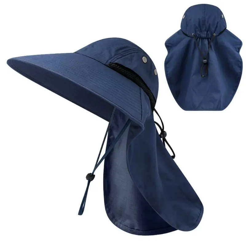 Открытый путешествия флип кепки Рыбалка шляпа легкий водонепроницаемый портативный солнцезащитный козырек
