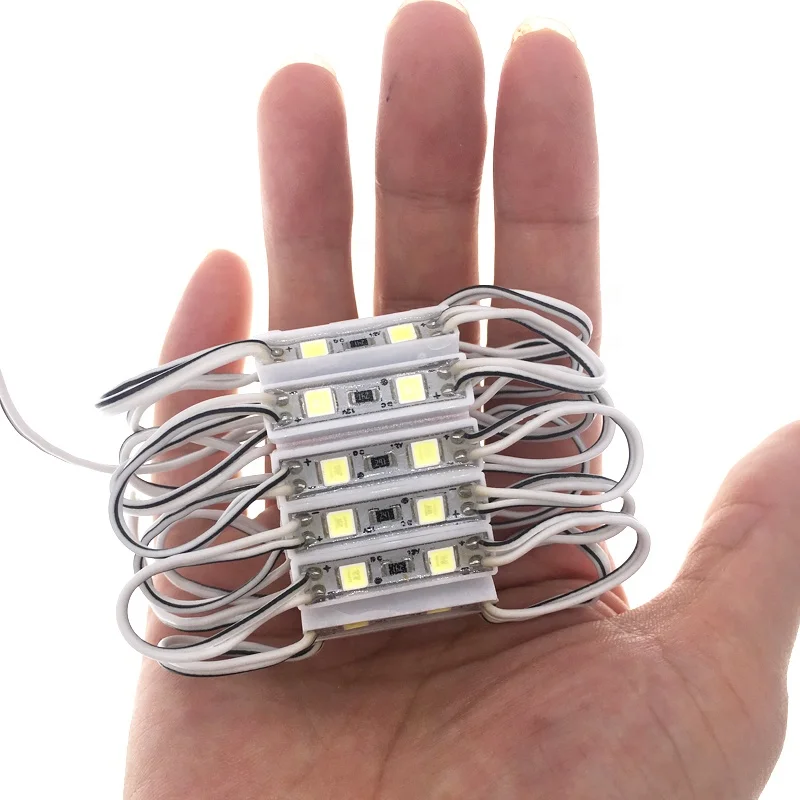 Mini Slim LED Module 20PCS 25mmx7mm 2835 2 12V Yellow Red Green Blue Backlight Storefront led modules led module