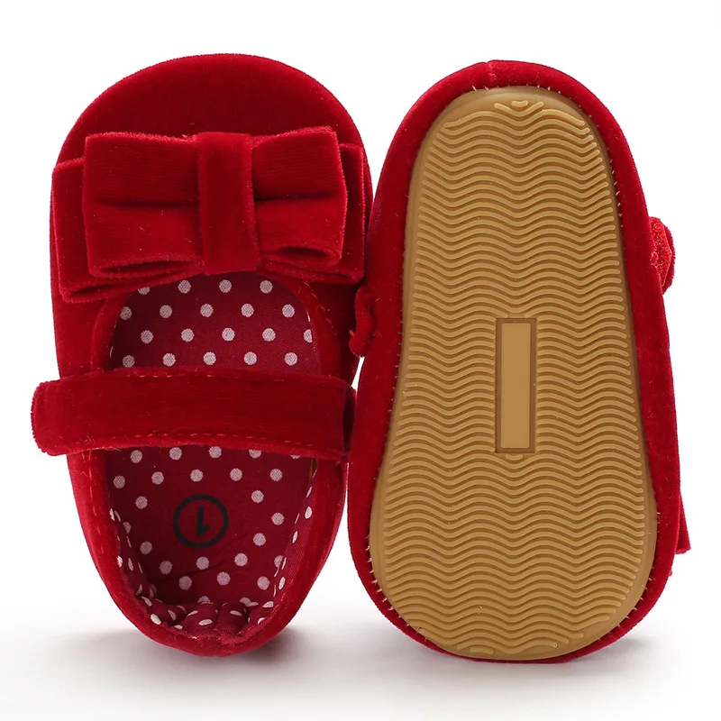 Baby Shoes 0-1-Year-Old New Style baby girl shoes Rubber Sole Anti-Slip Toddler Shoes First Walkers Shoes