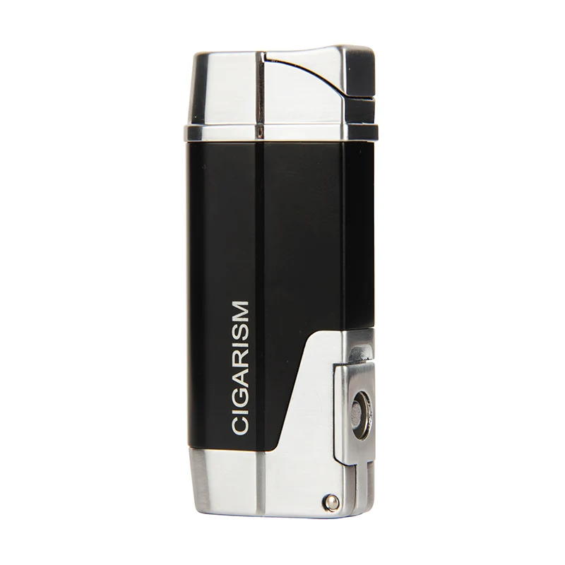 

CIGARISM Zinc Alloy Professional 1 Torch Cigar Lighter with Punch