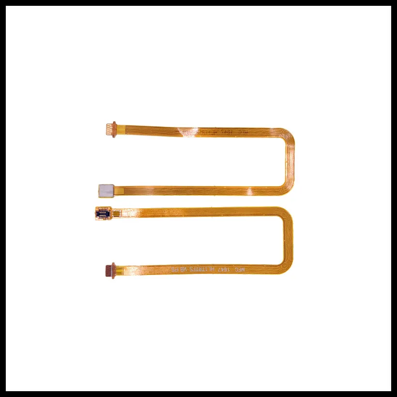 

10/pcs Top quality Home Button Fingerprint Sensor Touch ID Connector Menu Key Flex Cable For Huawei Enjoy 7 plus/Y7/Y7 Prime