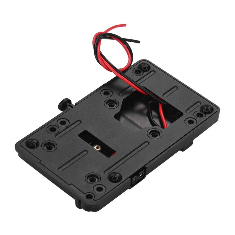 Camera Battery Adapter Andoer Back Pack Plate Adapter with D-tap Output for Sony V-Mount V-Lock Battery External for DSLR Camera Camcorder Video Light