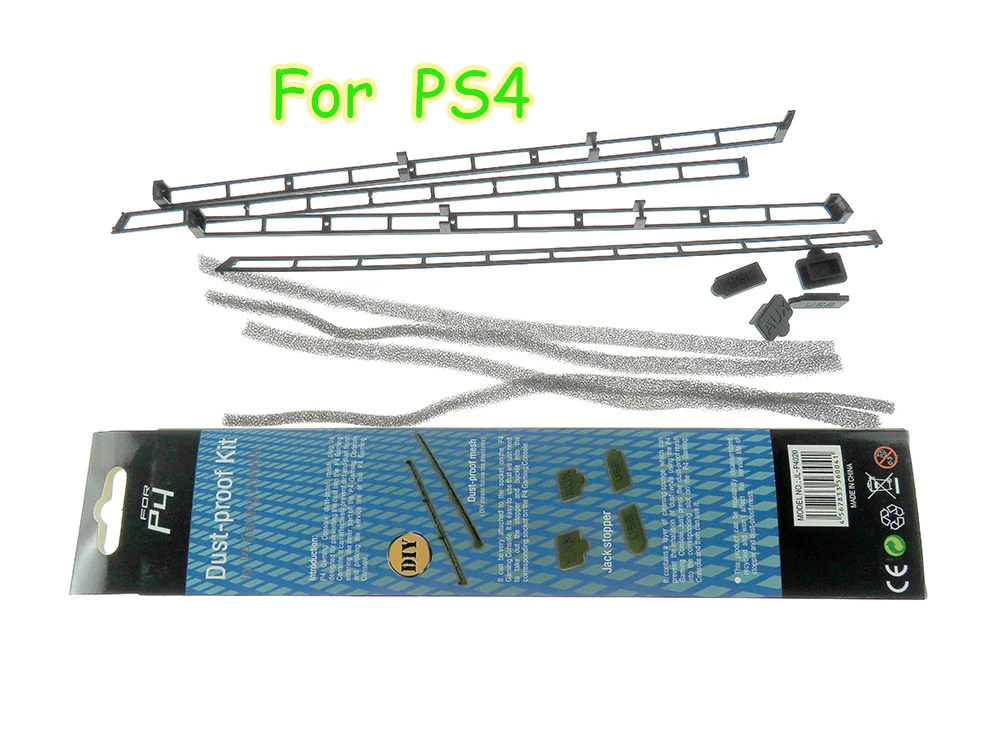 10Sets Sponge Dust Proof Cover Case Mesh Stopper Pack Kit for PS4 slim Pro Gaming Console Protection Net Plug Dust-Proof |