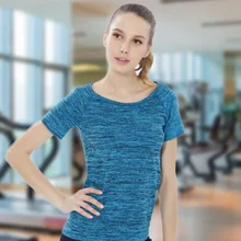 Aidenkid женские футболки для йоги дышащая пот женская спортивная одежда Спортзал Фитнес Бег Топ с короткими рукавами Йога Спортивная рубашка