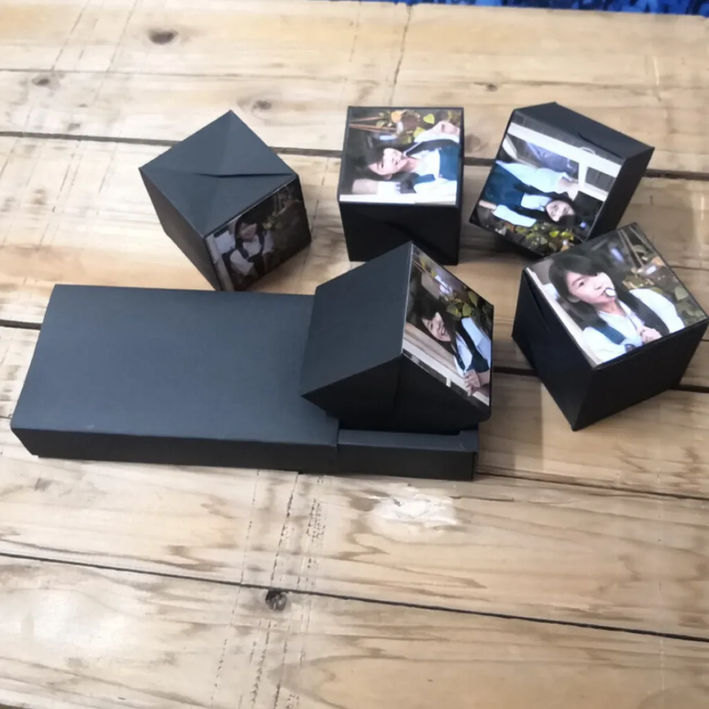 DIY креативная карточка удивлена для партнера подруги друзей фото карта набор 2019