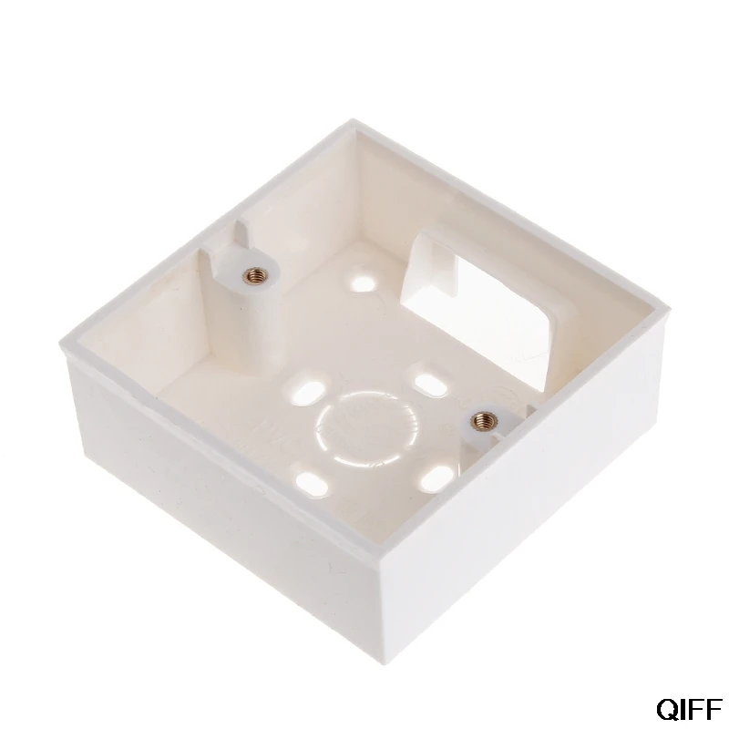 

86X86 PVC Junction Box Wall Mount Cassette For Switch Socket Base