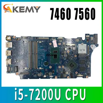 

Akemy LA-D821P Mianboard for Dell Inspiron 7460 7560 Laptop Motherboard i5-7200U CPU BKD40 LA-D821P 100% Tested