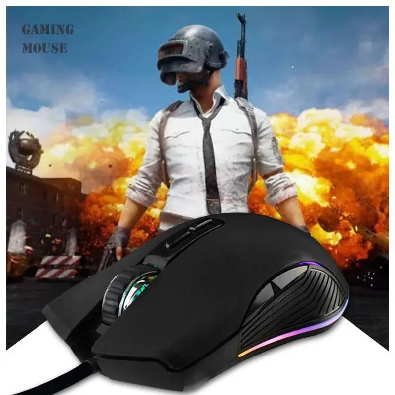 Smart AI-Voice Typing mouse Регулируемый перевод в реальном времени 2400 dpi Проводная мышь 7 кнопок Проводная офисная мышь для ПК ноутбука