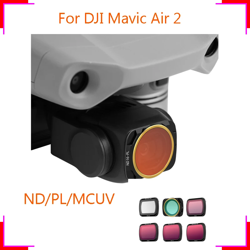 

Camera drone mavic Air 2 Filter MCUV CPL 4/8/16/32 NDPL/ND for MAVIC air 2 Lens Filter Accessories for DJI Mavic air2 MCUV CPL