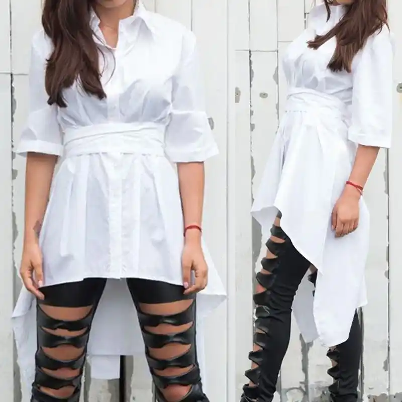 blusas asimetricas elegantes