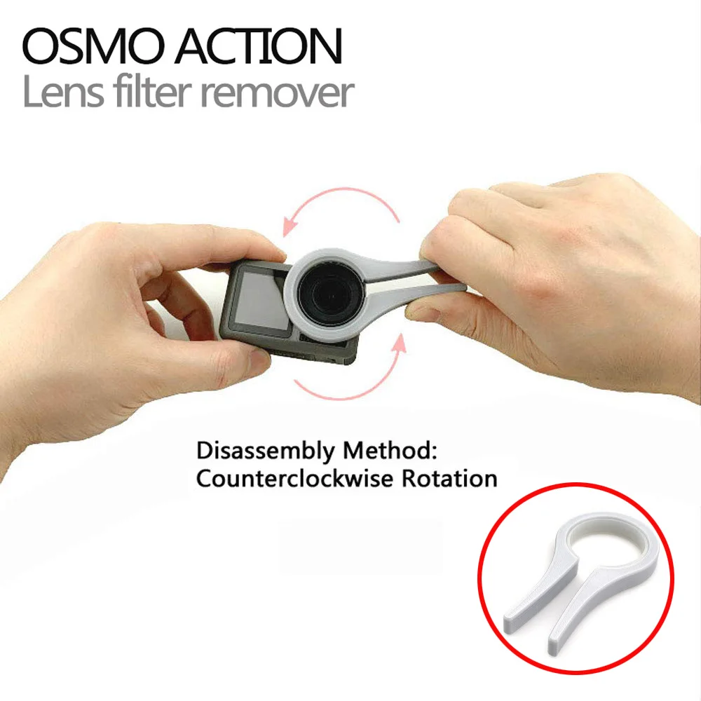Osmo инструменты для снятия объектива Спортивная камера фильтр установка Съемный