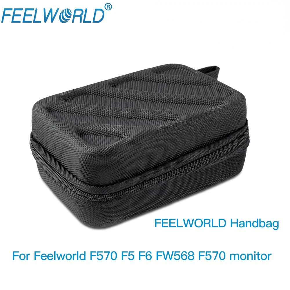 Портативная сумка FEELWORLD для монитора полевой камеры F5 FW568 F570 F6 черная