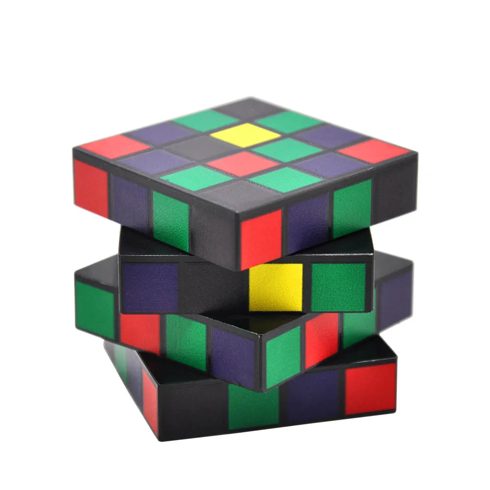 Новый металлический алюминиевый сплав измельчение трав машина 50 мм 4 слоя