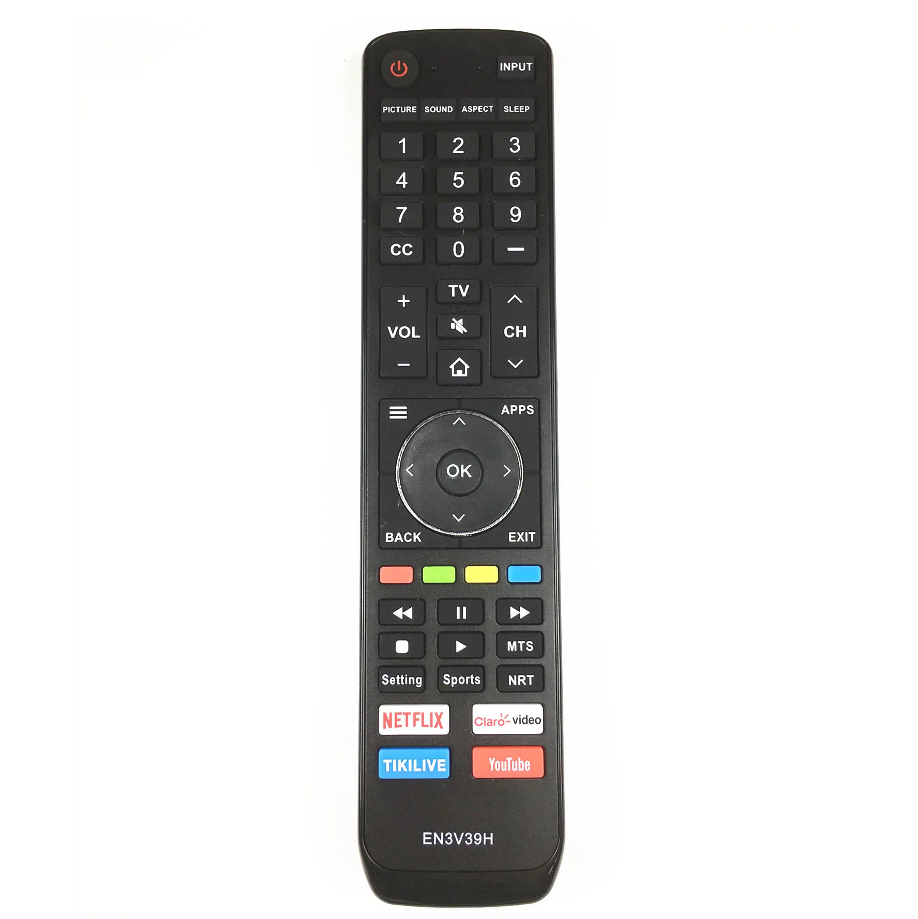 

Новый Сменный пульт дистанционного управления EN3V39H, подходит для Hisense TV clear-video TIKILIVE NETFLIX YOUTUBE 55H9020E 55H9030E 55H9040E