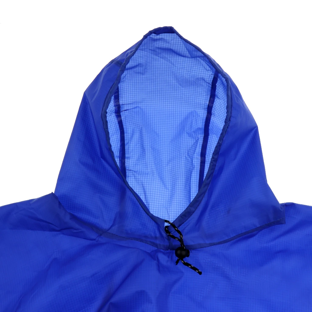 Multiuse Rain Poncho Outdoor Camping Blanket Emergency Backpack Rain Cover