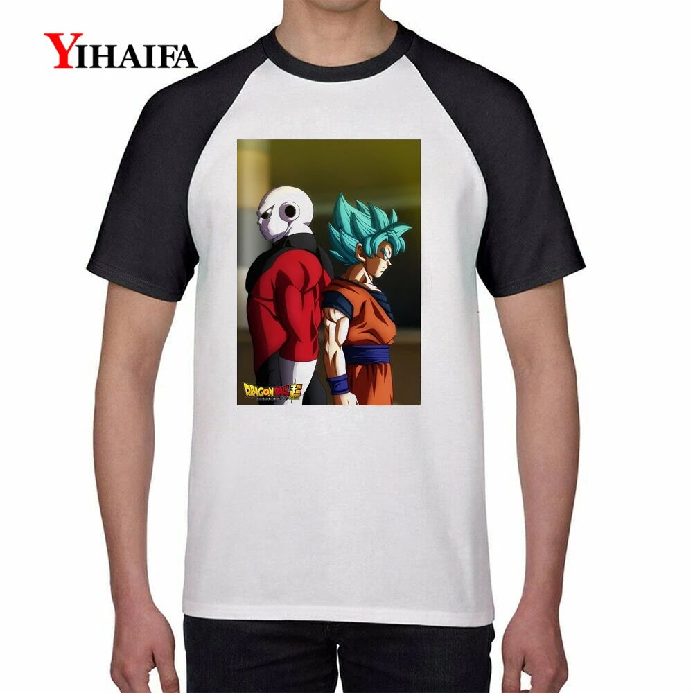 

Mens T Shirts 3D Goku Funny Graphic Tees Dragon Ball Z Anime Tee Tops Hip Hop Cartoons Casual Unisex T-shirt