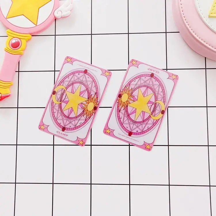 Cardcaptor Магия сакуры карты девушки ying ka стикер s Clow карты еды стикеры COS аниме-атрибутика в настоящее время доступен