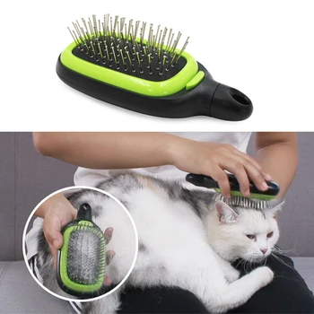 

3 In 1 Pet Comb Big Dog Brush Beauty Comb For Cats Dogs Hair Removal Soft Brush Pet Comb Grooming Product Care Tool