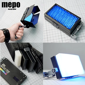

Accessories For 12W Photography Lighting with RGB Full Color Dimmable 2500K-8500K for DSLR Camera Studio Vlogging LED Light