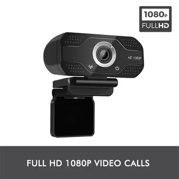 

HD 1080P Webcam Mini Computer PC WebCamera with Microphone Rotatable Cameras for Live Broadcast Video Calling Conference Work