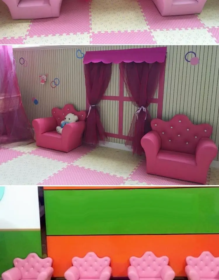 Recamara Princesa Pufy Do Siedzenia Silla Infantiles Kindersofa кресло детское Infantil детский диван