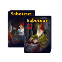

board games Saboteur 1 & saboteur 1+2 the duel table game full English jogos de tabuleiro dwarf miner family Party card game