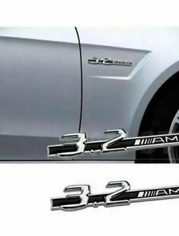 2 шт. новый металл подходит для 3 AMG-гриля BADGE or значок на крыло CLK C63 SLK CLS | Автомобили