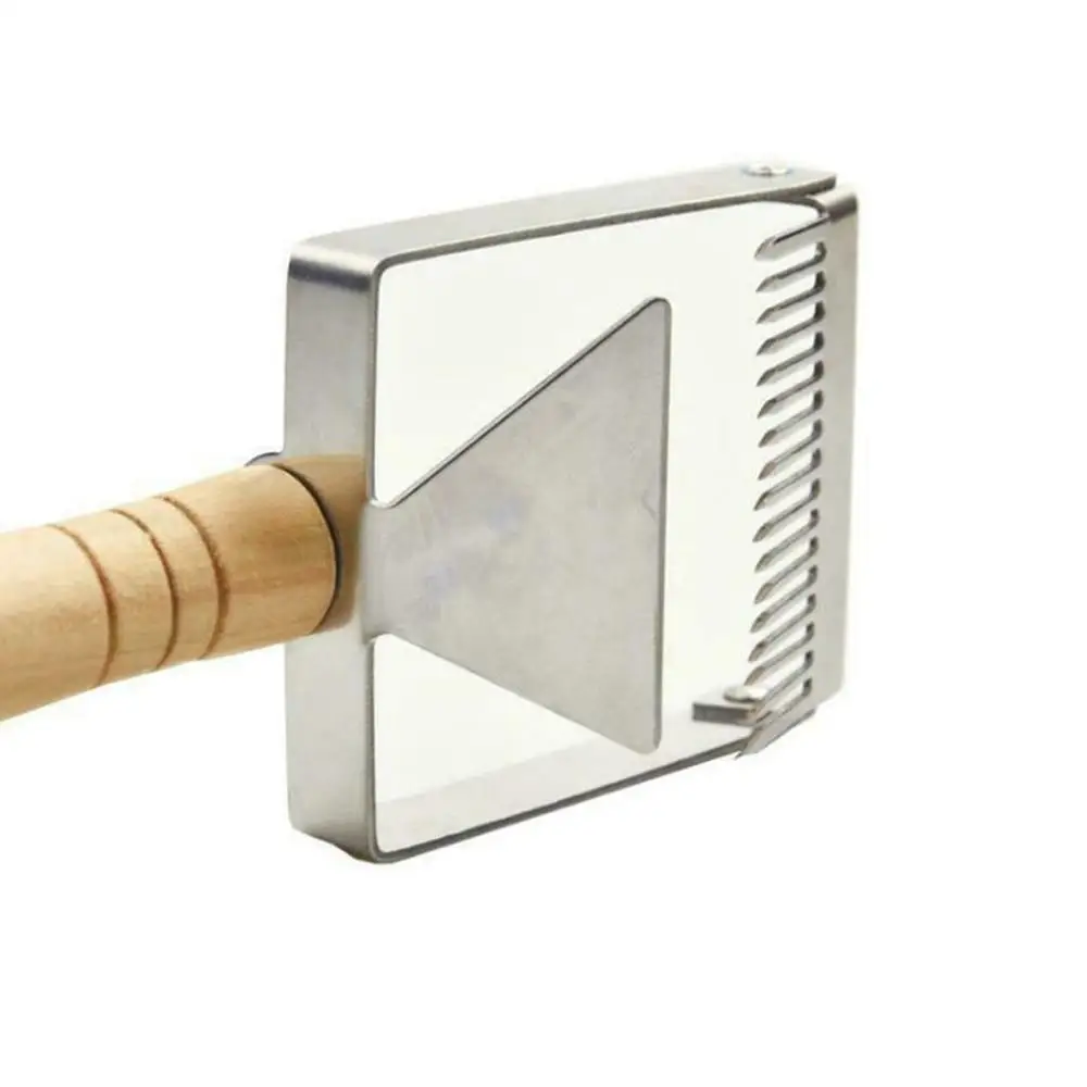 Крышка для улья из нержавеющей стали фотоскребок ловли сот прочный Режущий