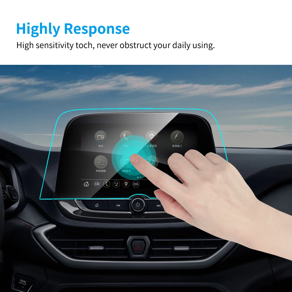 Автомобильный gps навигационный экран протектор для Chevrolet Orlando интерьер закаленное стекло сенсорный экран защитная пленка автомобильные аксессуары