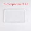 6-compartment lid