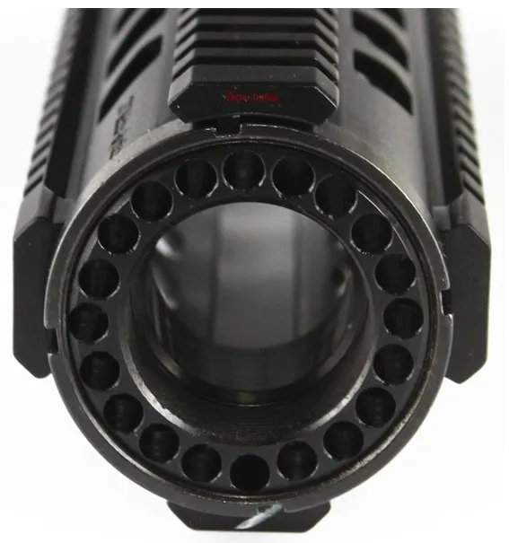 Векторная оптика T-Series 12 дюймов трубка поплавок Handguard Quad рельсовая система крепления подходит м пистолеты бесплатно 20x резиновые чехлы