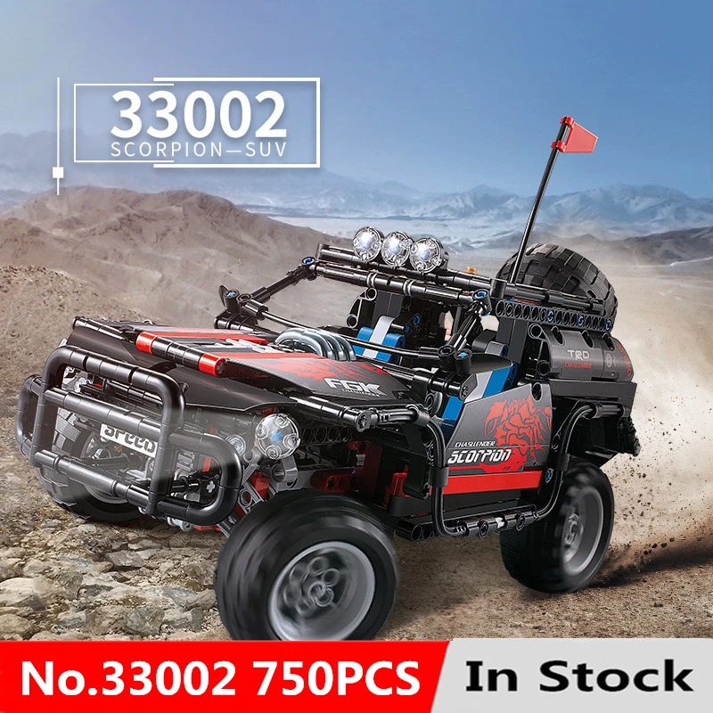 

Technic Series Extreme Scorpion 750pcs Racing Car Model Building Block technic Bricks Christmas Toys For Children Kids Gifts