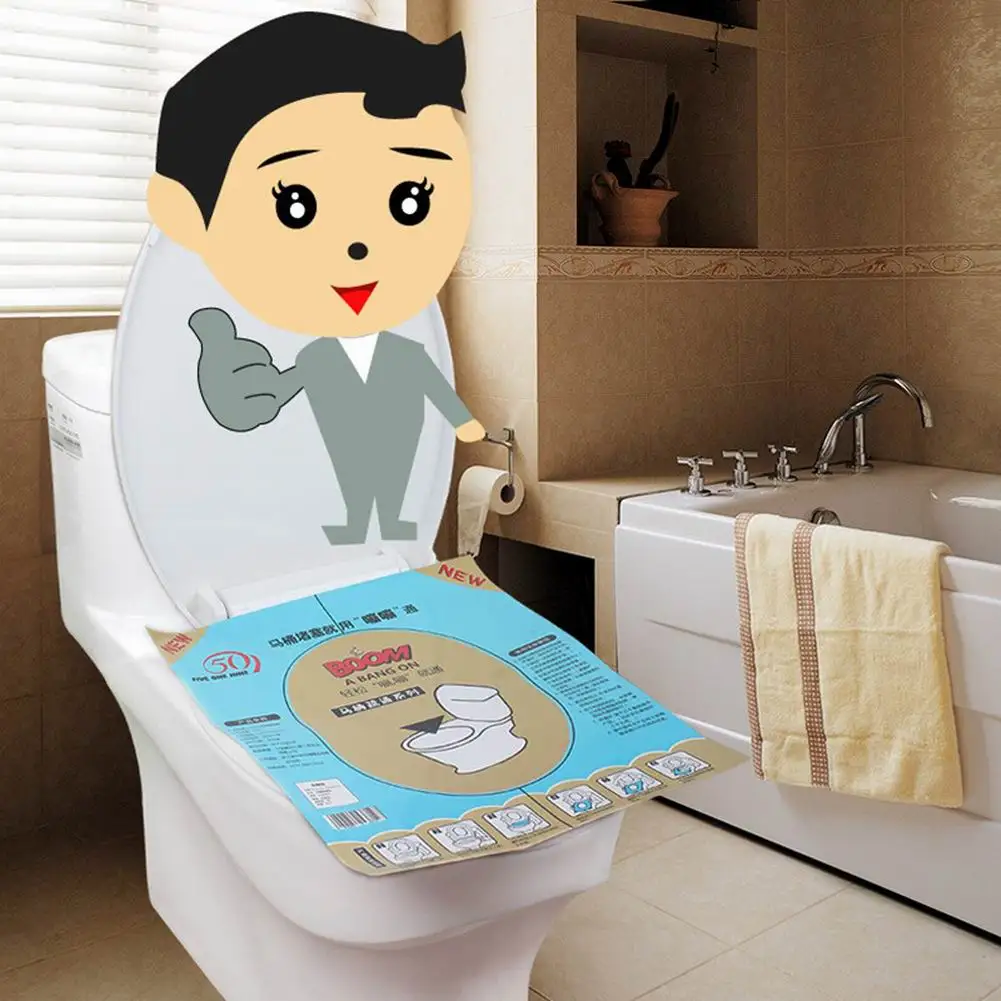 Hot sale Toilet Disposable Sticker Plunger Dredge Easy Fix Clogged Film