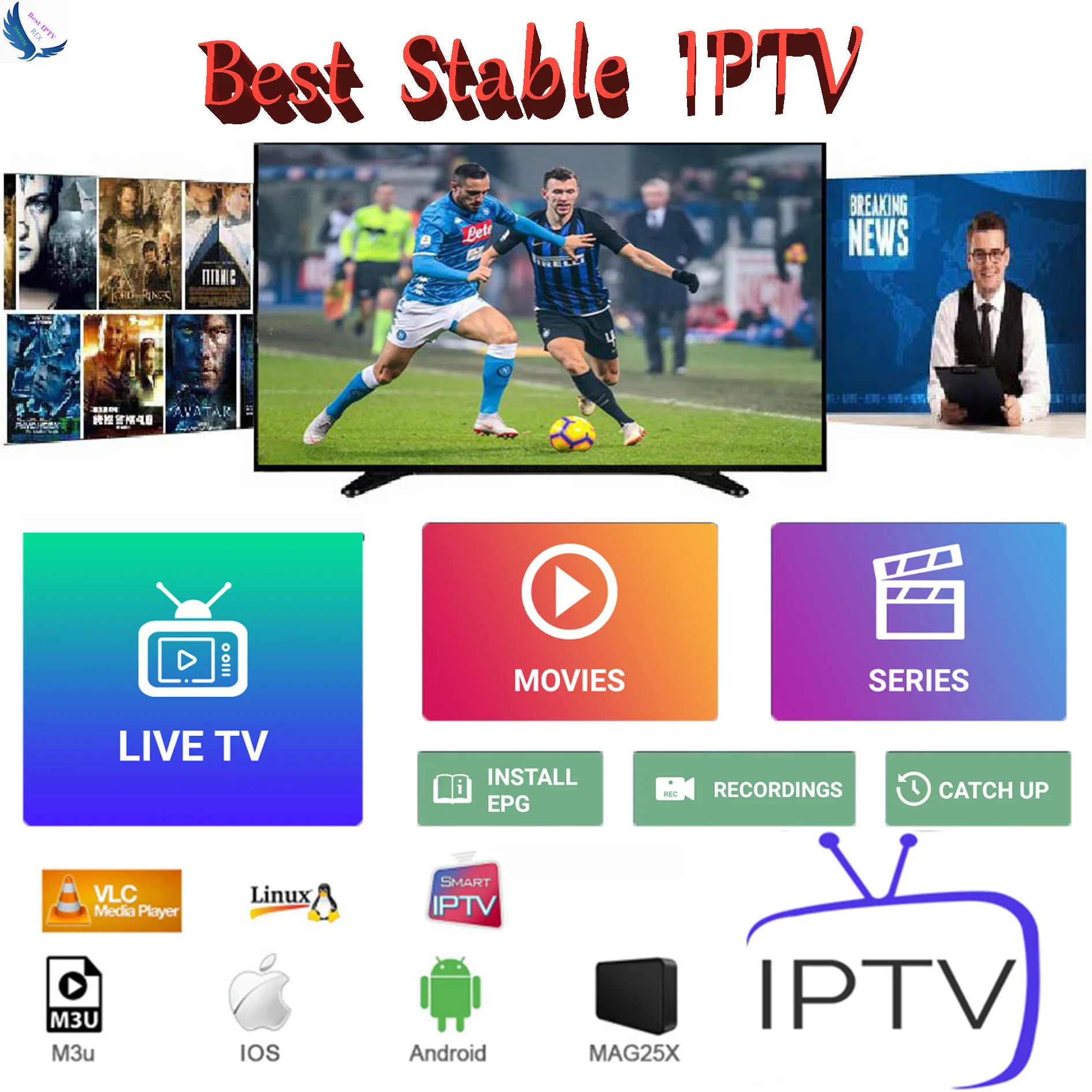 Online Full HD mundo Europa IPTV suscripción adulto iptv francés España Suecia Brasil tv box android tv box smart iptv m3u caja de iptv