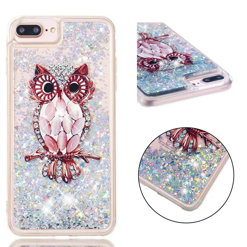 

For IPhone 7 Case Shockproof Cover For IPhone 6 6S 8 6 Plus 6S Plus 7 Plus 8 Plus SE 5S Liquid Quicksand Soft Silicone TPU Cases