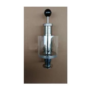 

1.5" Tri Clamp 0.2-2.2 Bar Sanitary Adjustable Pressure Relief Direct Safety Valve SUS304 Stainless Steel Beer Brew