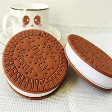 

Kawaii Portable Notes Creative Stationery Convenient Notebook Chocolate Cookies Memo Pad Office School Gift Supplies Notepad