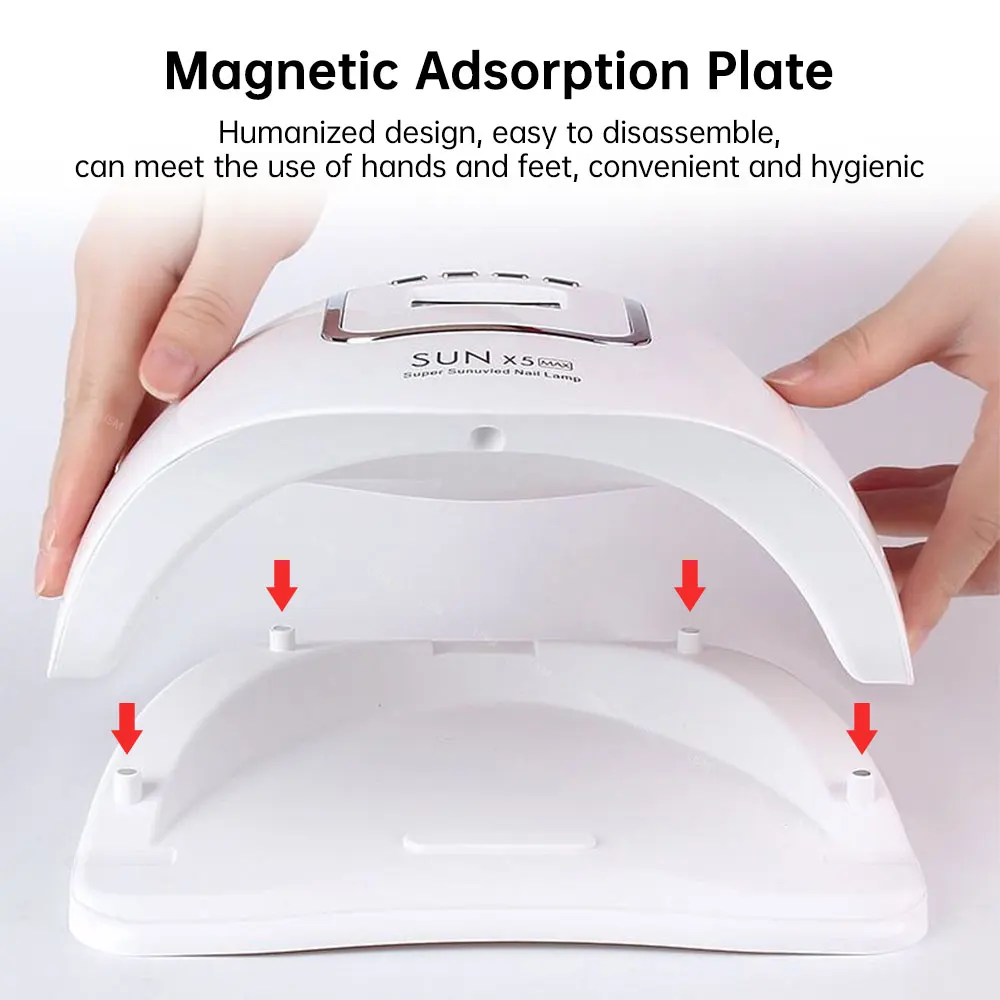 90W UV LED Nail Lamp For Manicure 45 Leds Nail Dryer For All Gels Polish LCD Display Lamp For Drying Nails Manicure Tools - Image 6