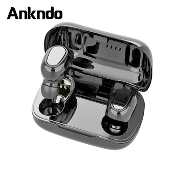 

ANKNDO L21 TWS Bluetooth Earphone Headphone With Mic Mini Cordless Earbuds Gaming Headset For Xiaomi K30 8 Sports Music Earphone