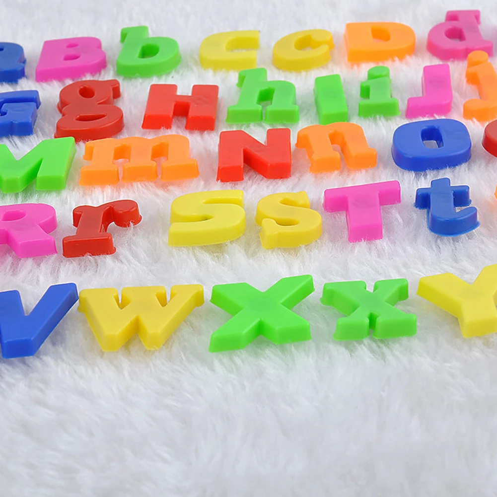 2Packets Kid Alphabet Magnets Letters Upper Lower Case Number Magnet GWMEG 