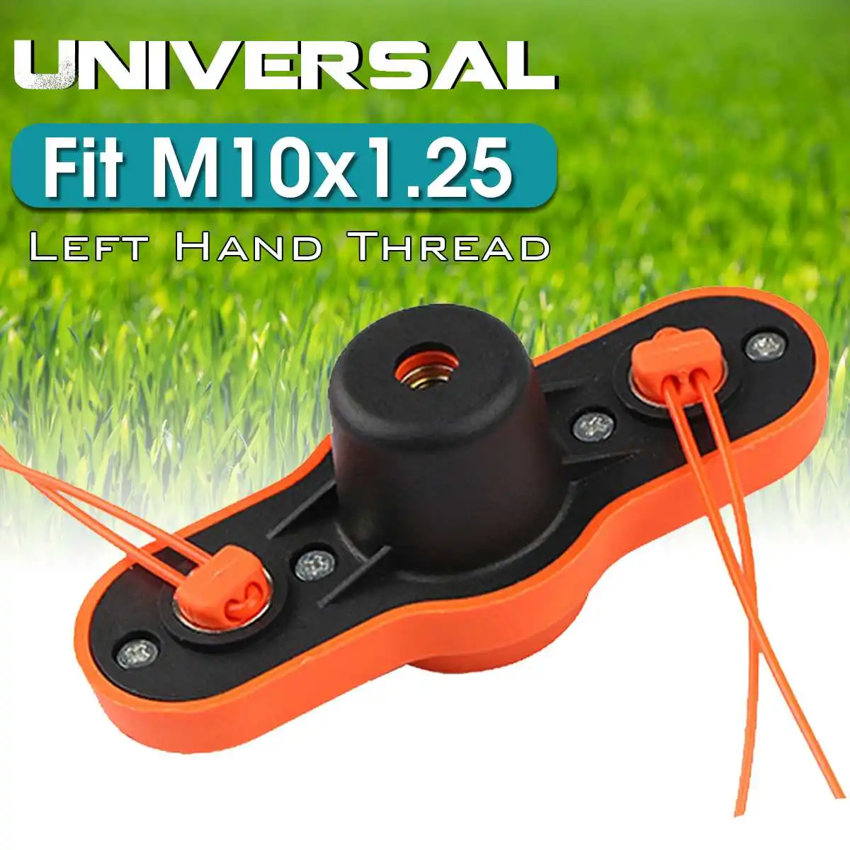 Универсальная триммерная головка для Pivotrim для Stihl для Husqvarna M10x1.25, режущая головка для травы, режущие инструменты