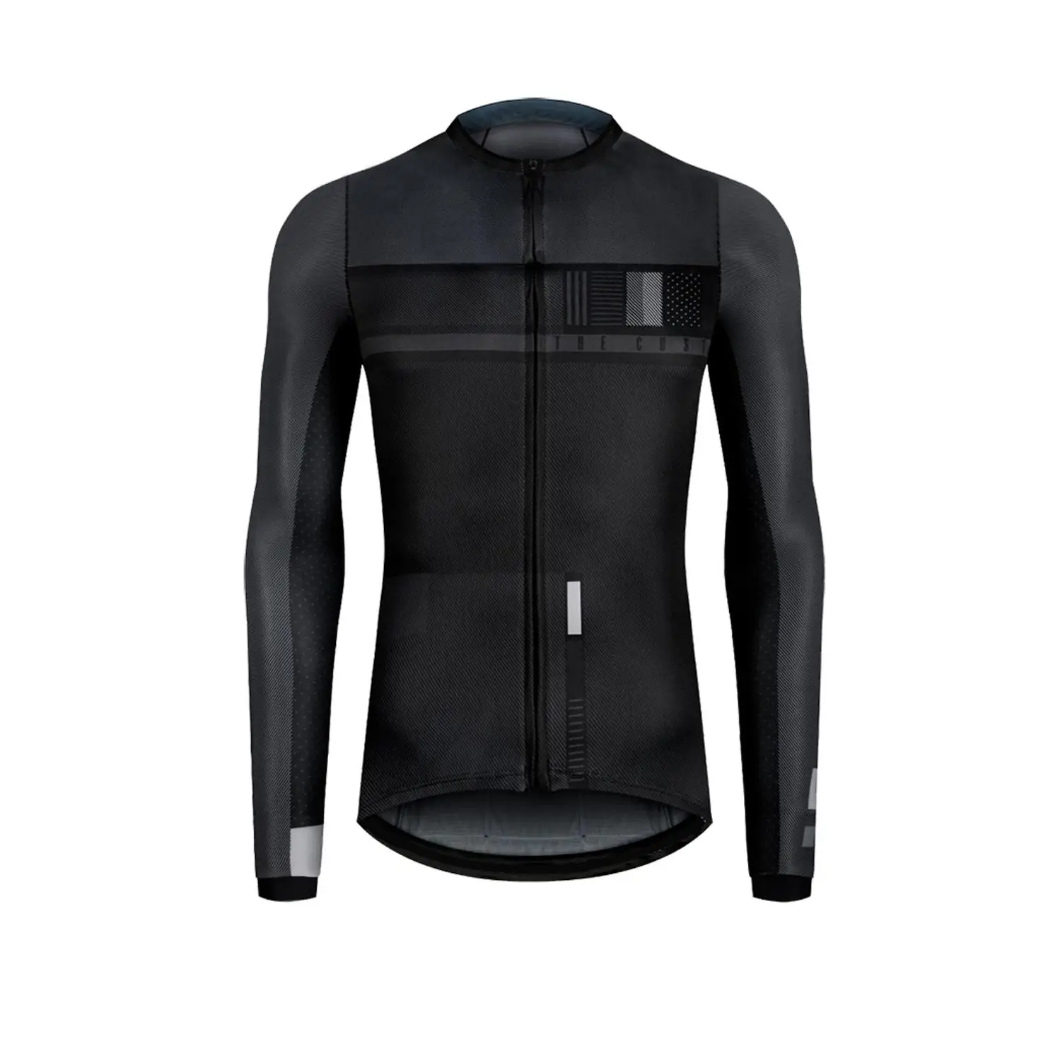 2019 best long sleeve pro team areo cycling jersey aero race fit cut with lightweight fabric UV protection men and women 3